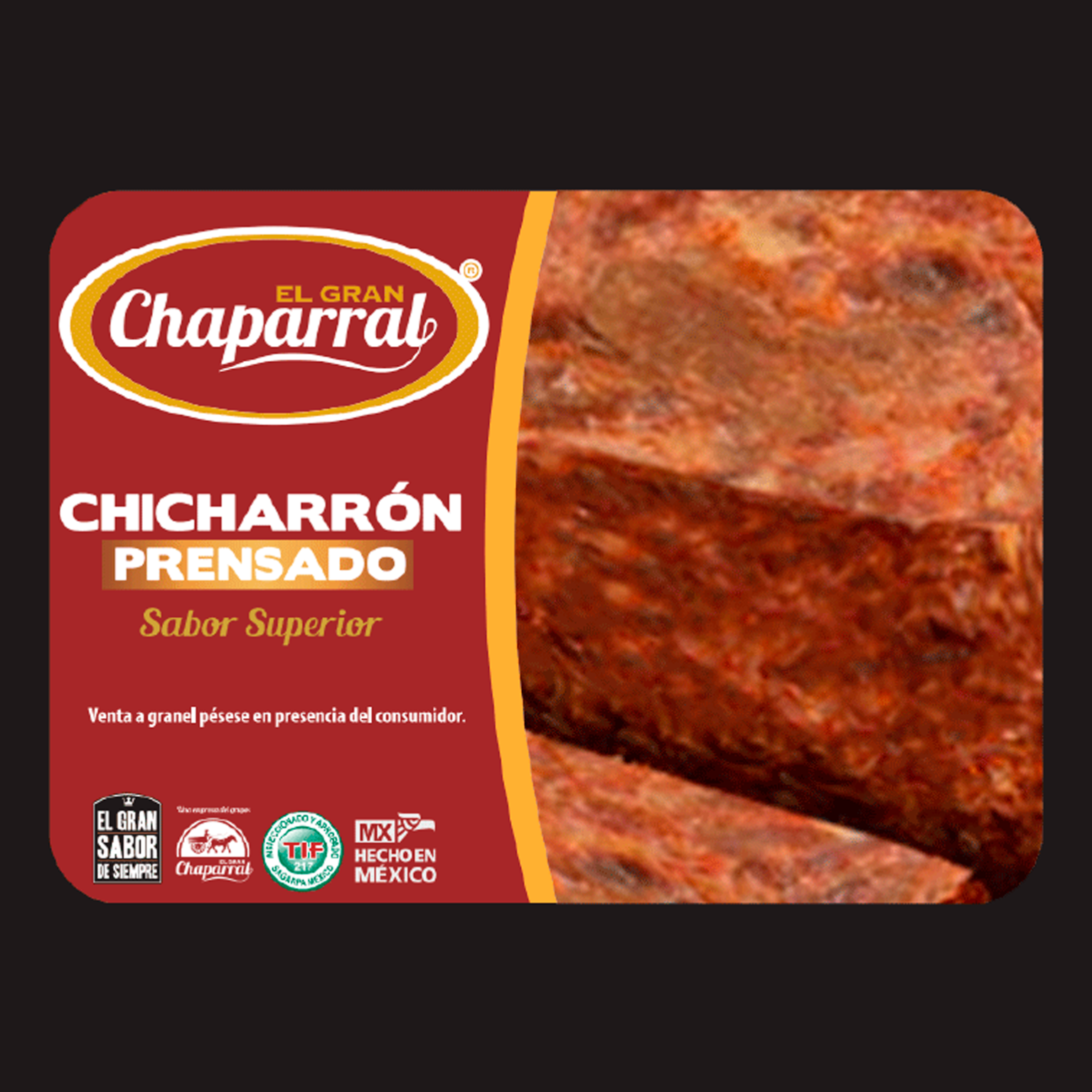 El Gran Chaparral pressed chicharrón wholesale product